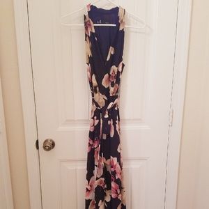 Floral Print Maxi Dress